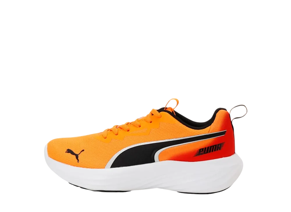 プーマ GS スピードモンスター V5 PL "オレンジグロー/プーマブラック" (キッズ)