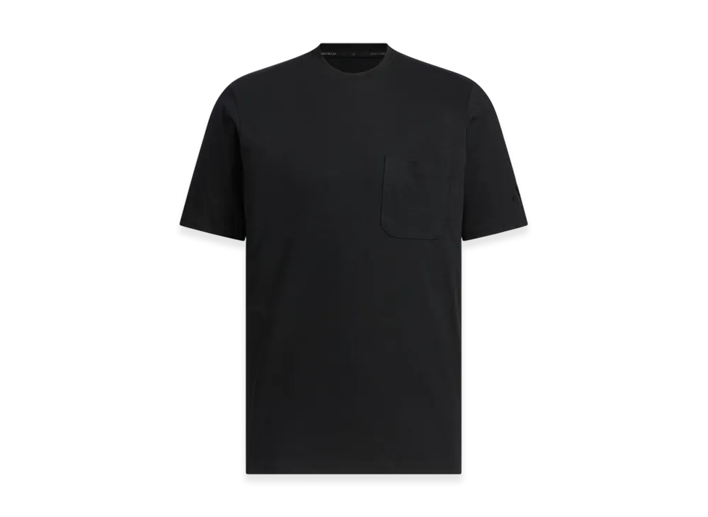 adidas Premium Regular Fit Stretch Cotton Short Sleeve T-Shirt "Black"