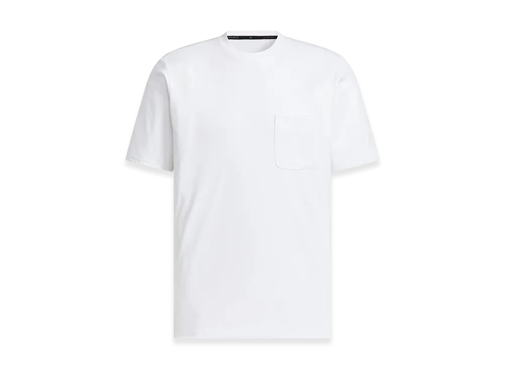 adidas Premium Regular Fit Stretch Cotton Short Sleeve T-Shirt "White"