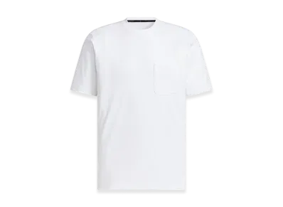 adidas Premium Regular Fit Stretch Cotton Short Sleeve T-Shirt "White"