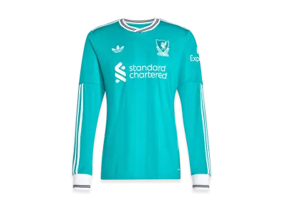 adidas Liverpool FC 25/26 Long Sleeve Third Uniform "Sea Green"