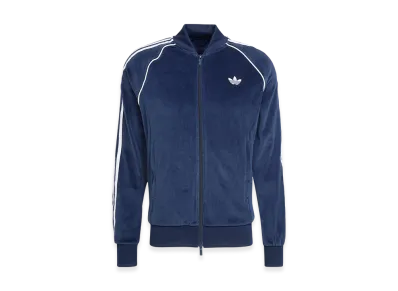 adidas SST Adicolor Velour Track Top "Night Indigo"