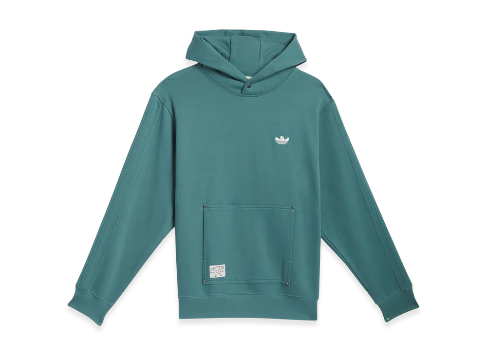 adidas Shmoofoil Heavyweight Hoodie "Preloved Teal"