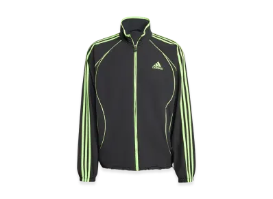 adidas Teamgeist Adicolor Track Top "Black/Signal Green"
