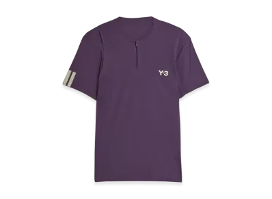 Y-3 Tennis Pro FreeLift Zip Tee "Aurora Plum"