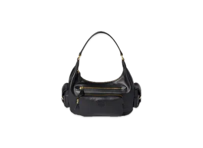MIU MIU Pocket Leather Bag "Black"