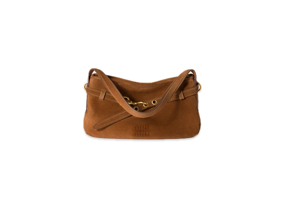 MIU MIU Aventure Nappa Leather Bag "Brown"