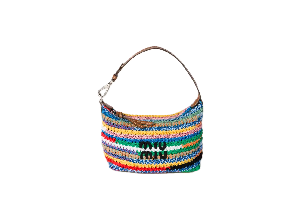 MIU MIU Crochet Pouch "Multi"