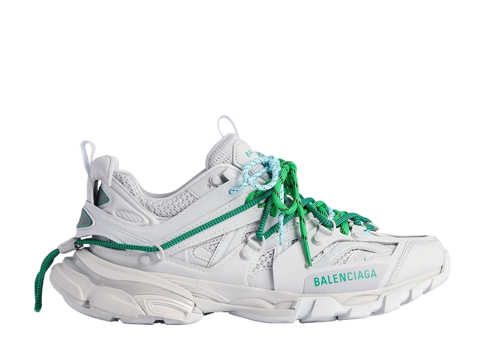 バレンシアガ トラック トレイル レース スニーカー "グレー/グリーン/ブルー"