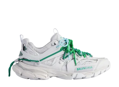 バレンシアガ トラック トレイル レース スニーカー "グレー/グリーン/ブルー"