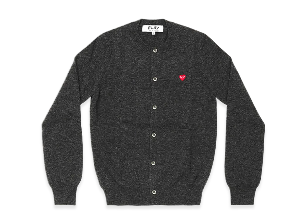 COMME des GARCONS PLAY CDG AX-N079-051 "Charcoal Gray"