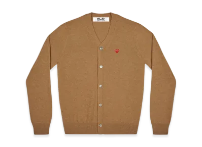 COMME des GARCONS PLAY CDG AX-N080-051 "Brown"