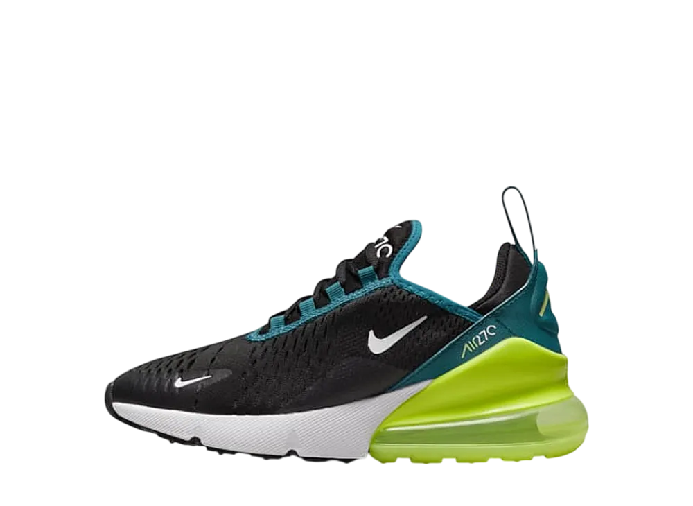 Nike GS Air Max 270 "Black/Bright Spruce/Barely Volt"