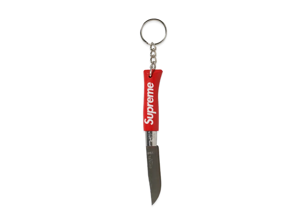 Supreme x Opinel No. 4 Knife Keychain 