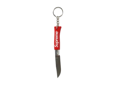 Supreme x Opinel No. 4 Knife Keychain "Red"