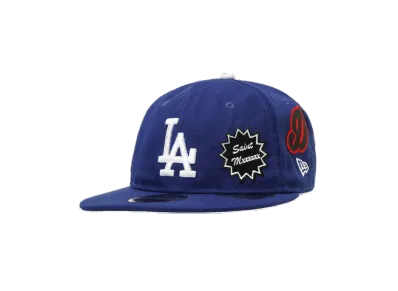 NEW ERA x SAINT Mxxxxxx x MLB Retro Crown 9Fifty Los Angeles Dodgers "Dark Royal"