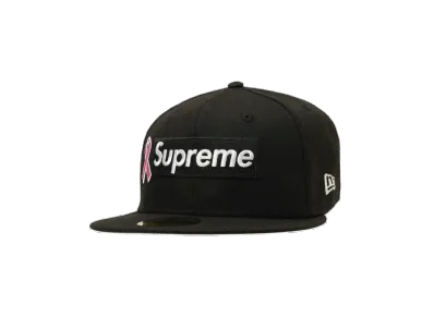 Supreme Breast Cancer Awareness Box Logo New Era "Black"