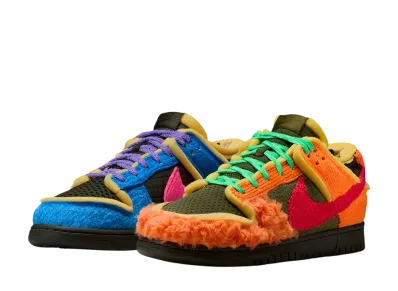 カクタス プラント フリー マーケット × ナイキ スワンプ スポンジ ダンク ロー "フォトブルー/デジタルピンク/セコイア"