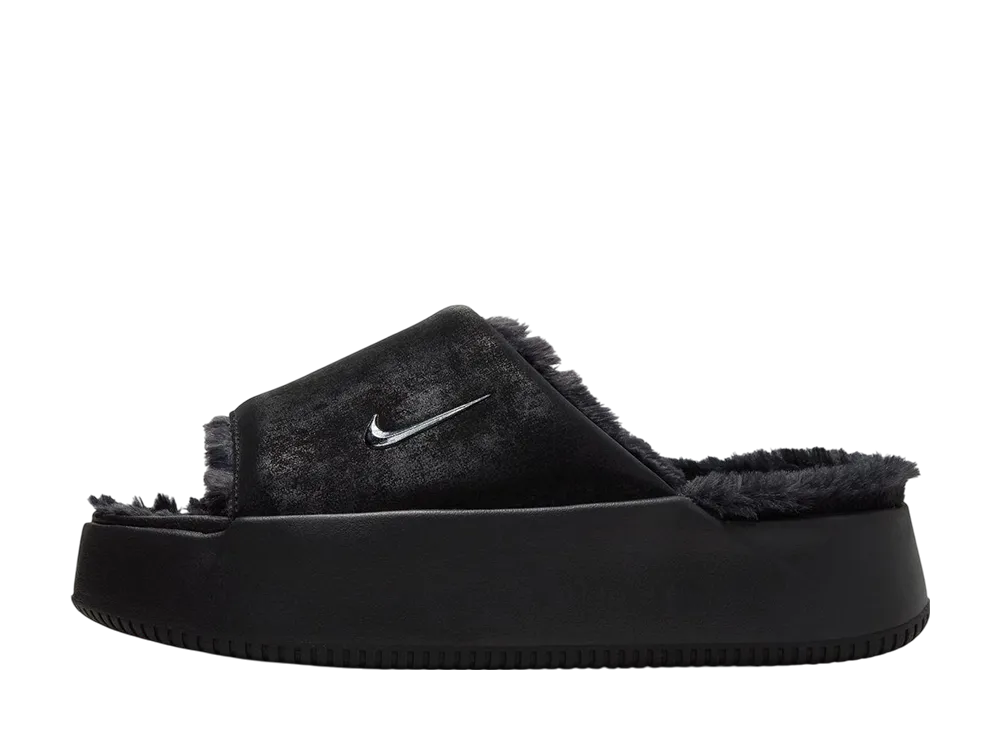 ナイキ ウィメンズ カーム エレベーション ファー スライド "ブラック"