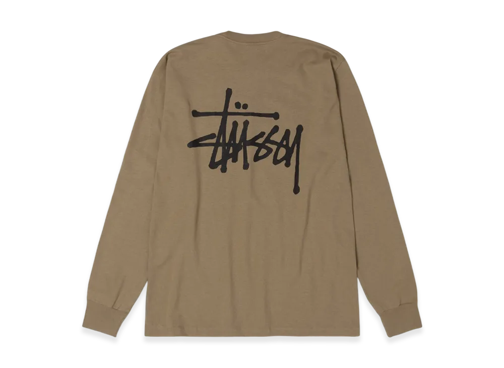 Stussy Basic Stussy LS Tee "Army"