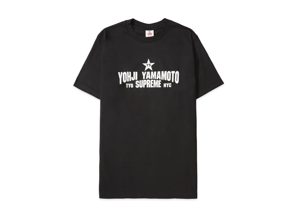 Supreme x Y's by Yohji Yamamoto Star Tee 