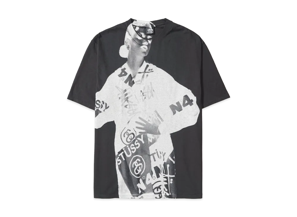Stussy Paris Tee "Faded Black"