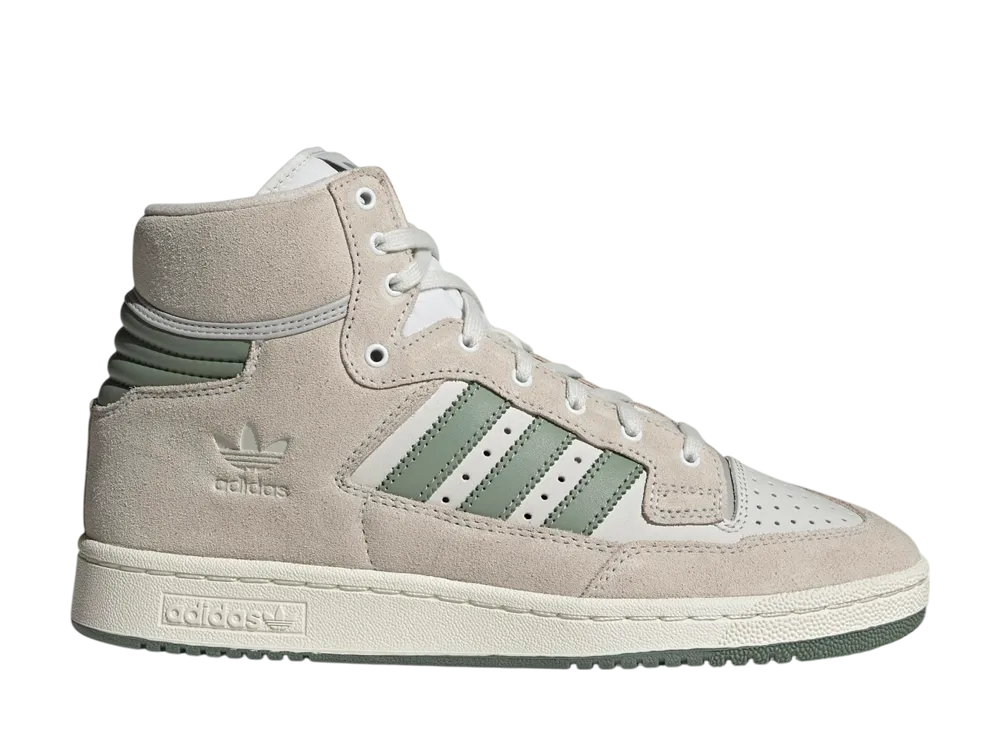 アディダスオリジナルス センテニアル85 ハイ "クリスタルホワイト/シルバーグリーン"