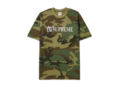 Supreme Skull Tee "Woodland Camo"