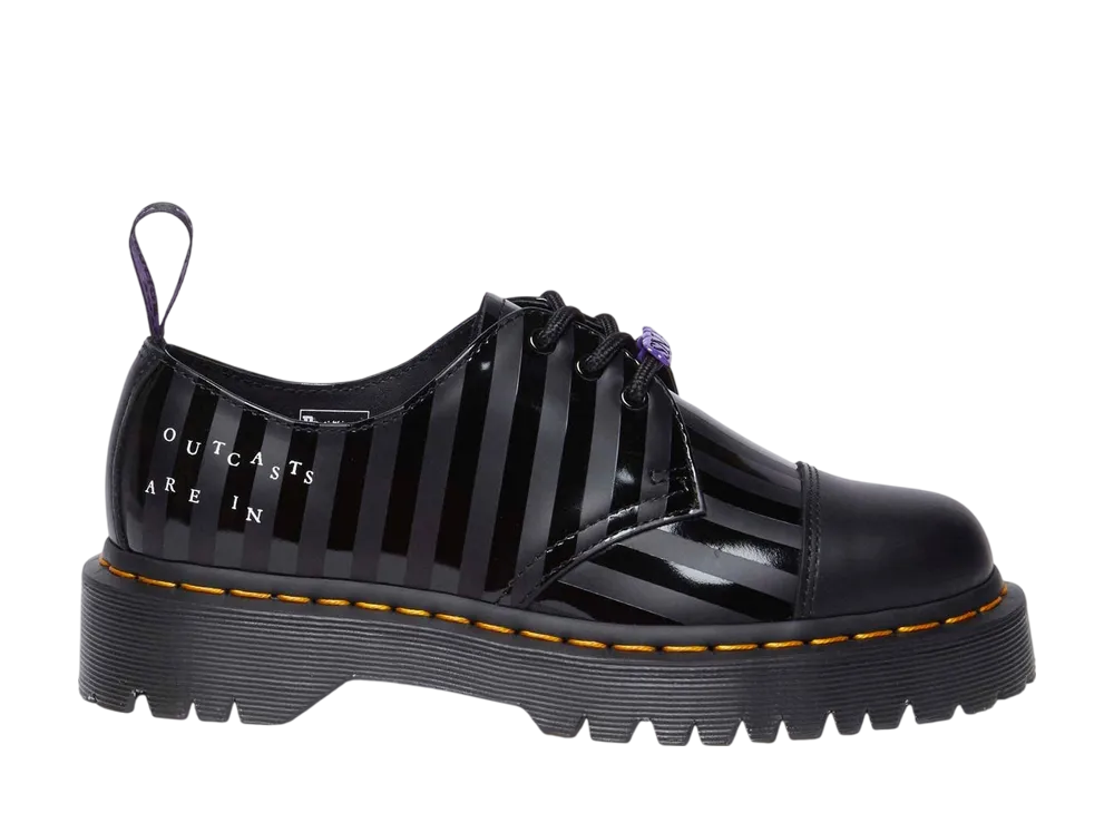 Wednesday × Dr.Martens Women's 1461 Bex 3-Eye Shoes "Black"