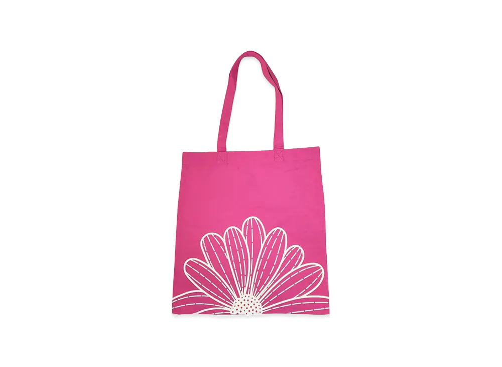 Mardi Mercredi Canvas Bag Flower Du Mardi "Ink Ivory"