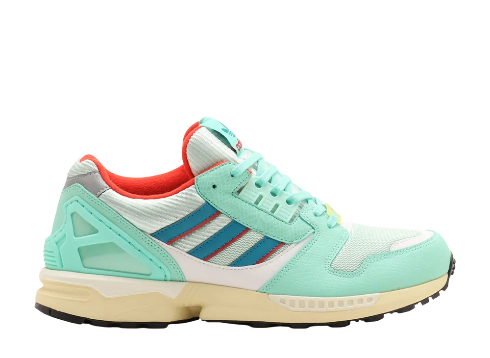 アトモス × アディダスオリジナルス ZX8000 "バヒアミント/アクティブティール/フローズンブルー"