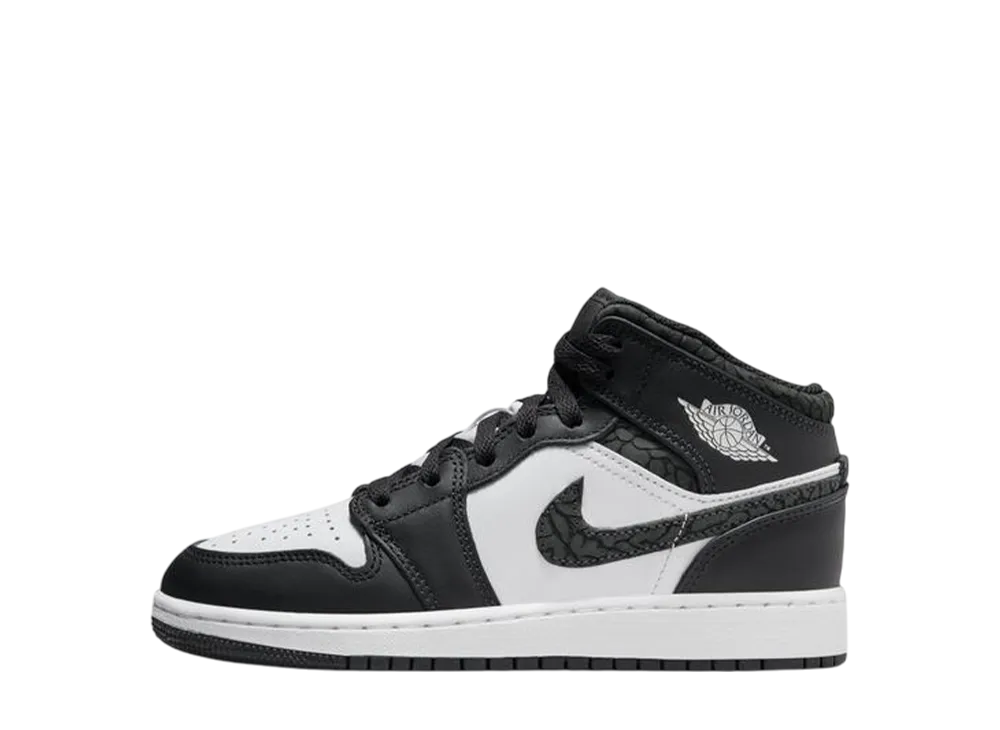 ナイキ GS ジョーダン1 ミッドSE "オフノワール/ブラック" (キッズ)