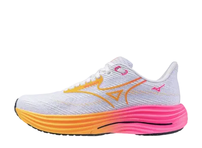 ミズノ ウエーブライダー29 "ホワイト/オレンジ/ピンク"
