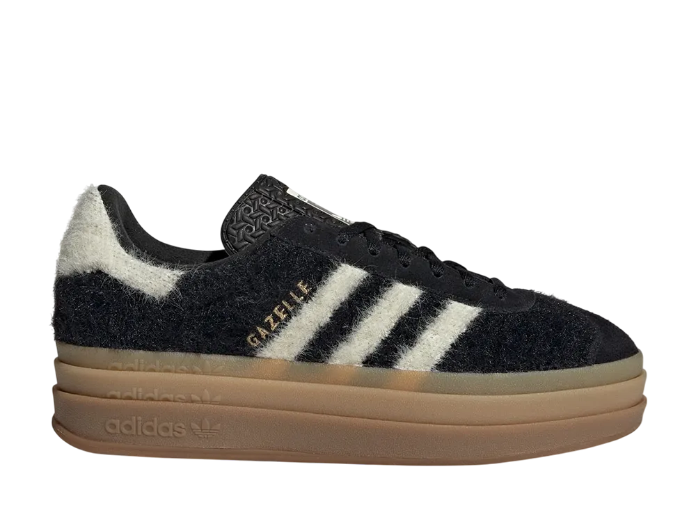 adidas Women's Gazelle Bold "Core Black/Cream White"
