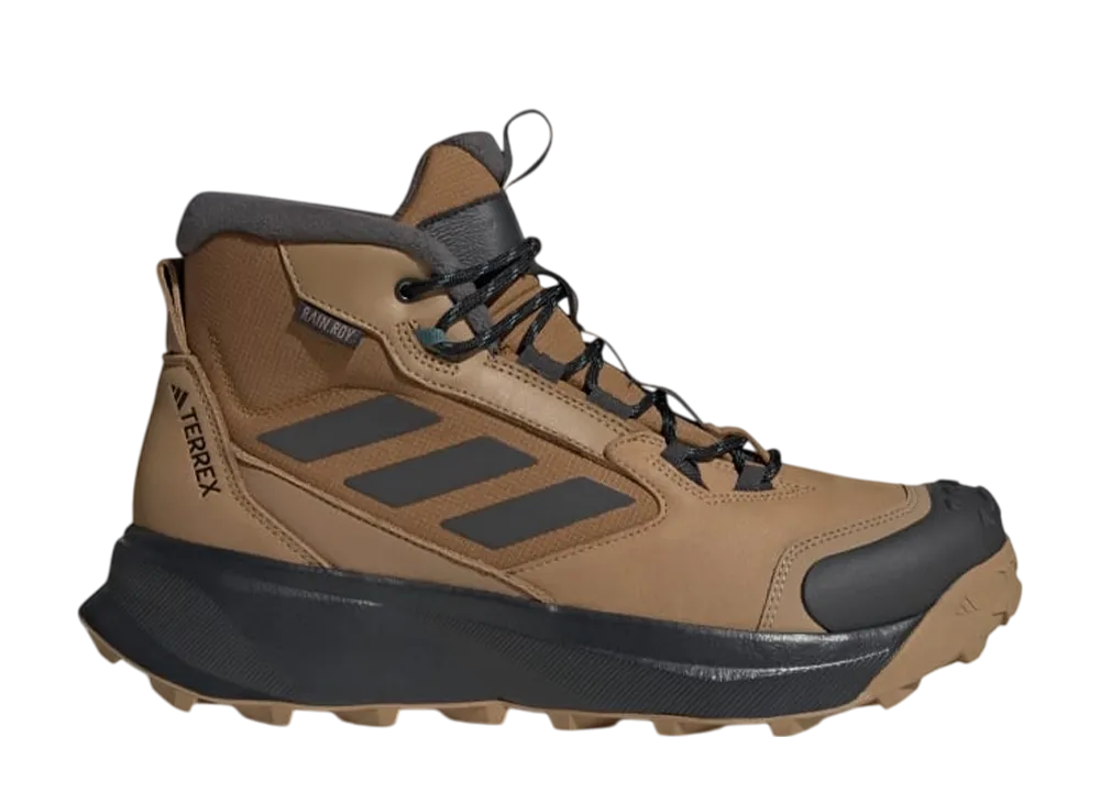 アディダス テレックス ウィンター レザー ミッドカット レインレディ コールドレディ ブーツ "カードボード/カーボン/ブロンズストレータ"