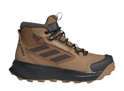 adidas Terrex Winter Leather Mid Cut Rain.Rdy Cold.Rdy Boots "Cardboard/Carbon/Bronze Strata"