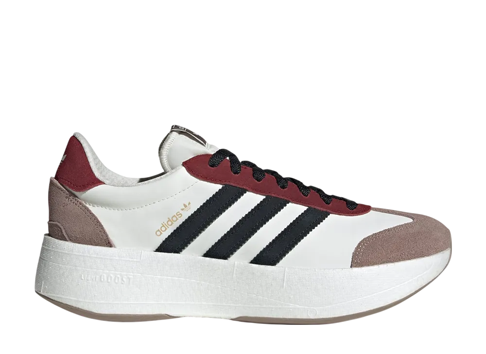 アディダス ウィメンズ シティ RNR "オフホワイト/チャコール/チョーキーブラウン"