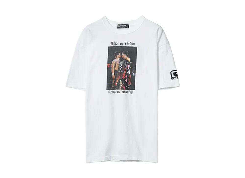 PRO WRESTLING NOAH 25th ANNIV \ reversal MARUFUJI vs KENTA TEE "WHITE"