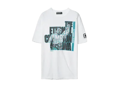 PRO WRESTLING NOAH 25th ANNIV \ reversal THE ETERNAL CHAMPION MISAWA TEE "WHITE"