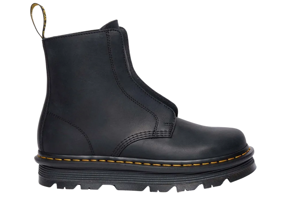 Dr.Martens Zebzag Laceless Boots "Black"
