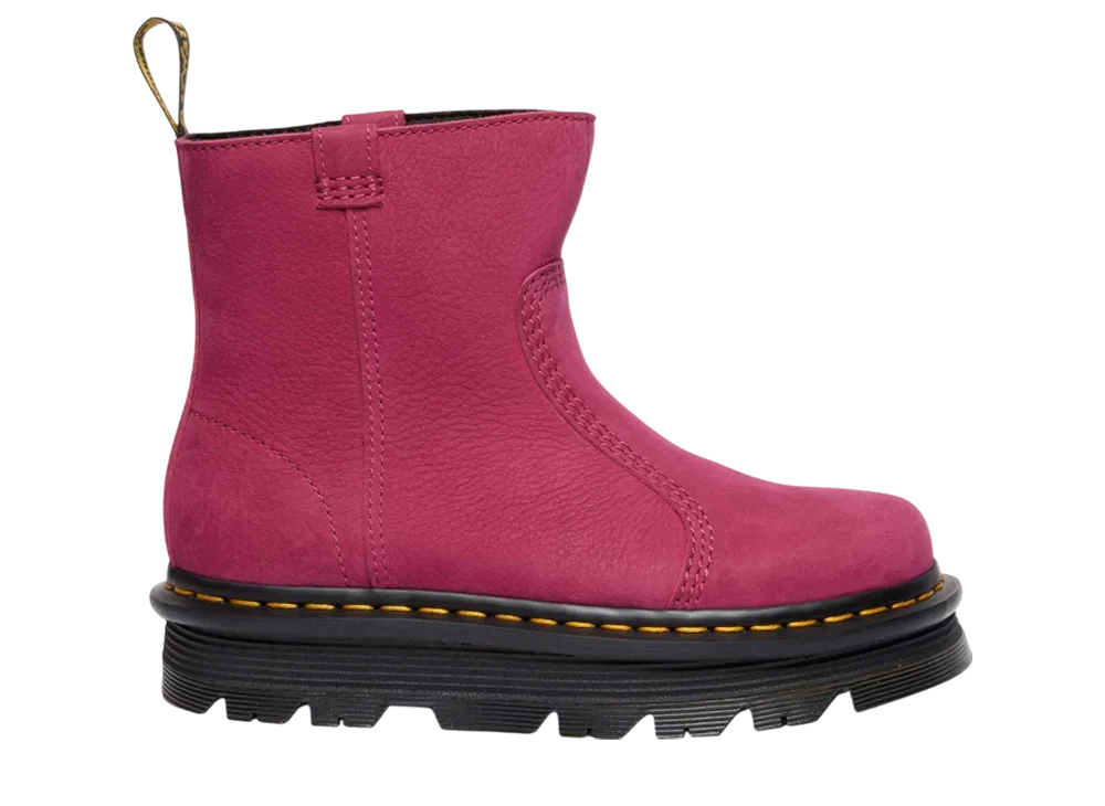 Dr.Martens Zebzag Rigger Boots "Fuchsia Pink"