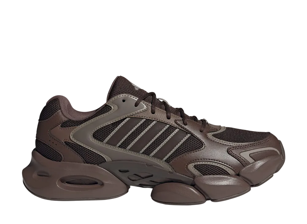 アディダス ウィメンズ メガストライド "ダークブラウン/ブラウン/シンプルブラウン"