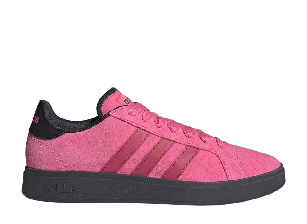 アディダス グランドコート ベース 00s "ピンクフュージョン/ワイルドピンク/カーボン"