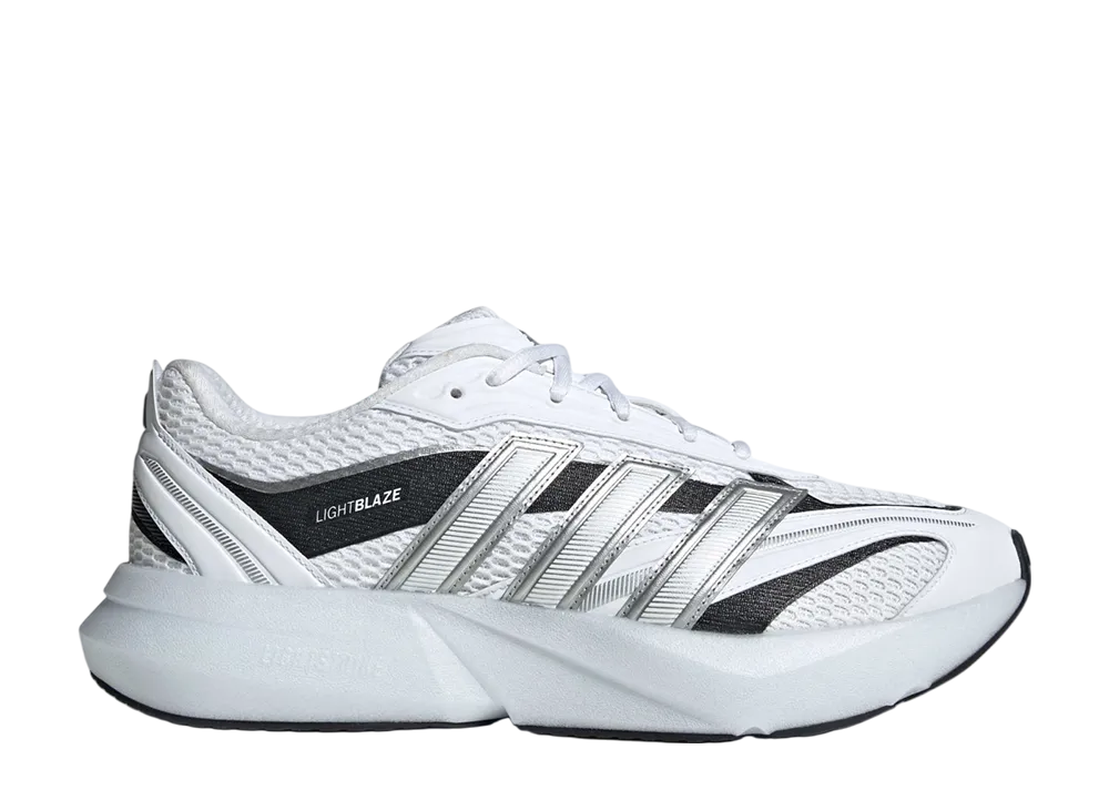 アディダス ライトブレイズ グロー "クラウドホワイト/マットシルバー/コアブラック"