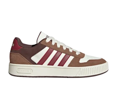 adidas Women's D-Pad Classic "Off White/Collegiate Burgundy/Preloved Brown"