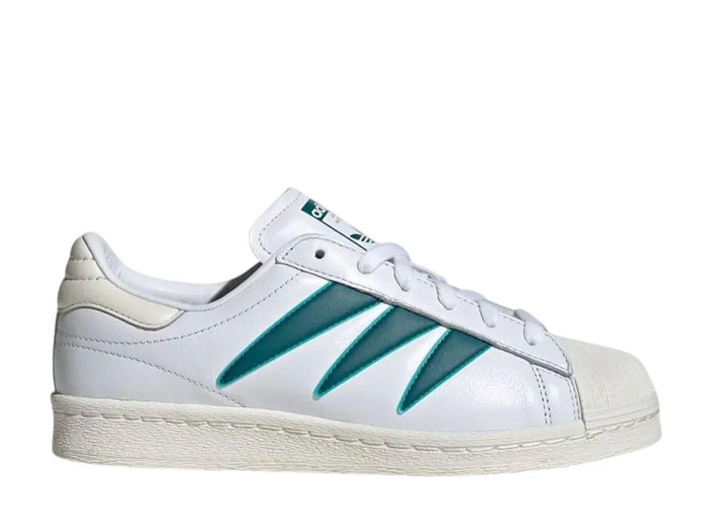 adidas Women's Superstar 82 "Cloud White/Legacy Teal/Off White"