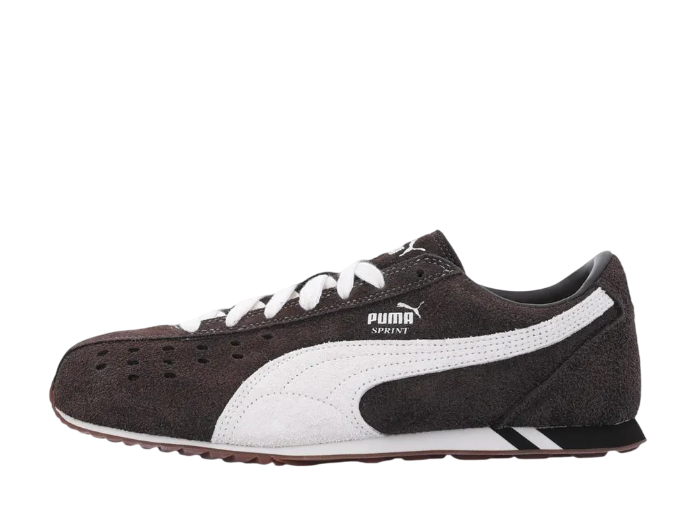 Puma Sprint Hairy Suede "Chocolate/Frosted Ivory"