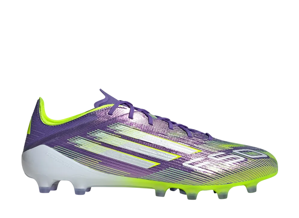 adidas F50 Elite AG "Purple Rush/Cloud White/Lucid Lemon"