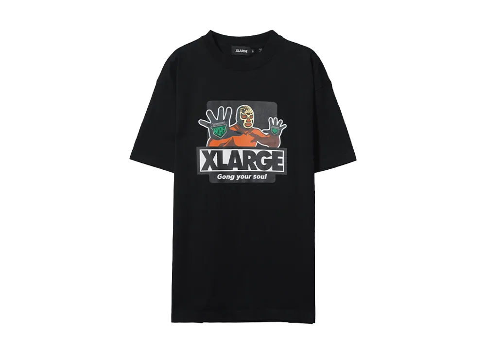 PRO WRESTLING NOAH 25th ANNIV \ XLARGE T-SHIRT "BLACK"