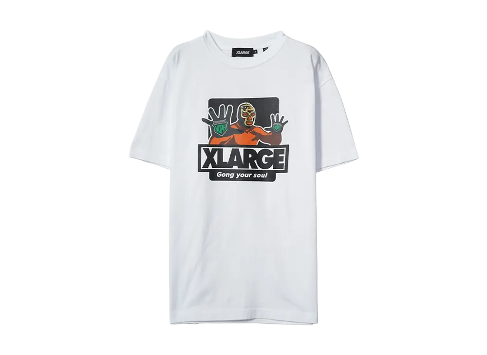 PRO WRESTLING NOAH 25th ANNIV \ XLARGE T-SHIRT "WHITE"